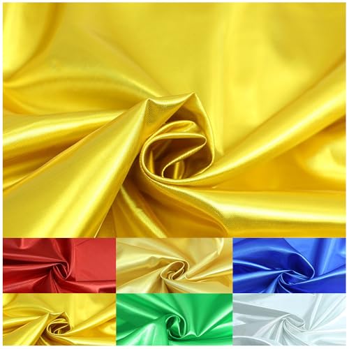 Doppelseitiger Polyesterstoff, 150 cm x 1 m, goldfarbenes Polyester, seidiger Satin-Stoff für Bühnenkostüm, Performance-Kostüm Doppelseitiger Polyesterstoff, 150 cm x 1 m, goldfarbenes Polyester, seidiger Satin-Stoff für Bühnenkostüm, Performance-Kostüm von Aoktorkit