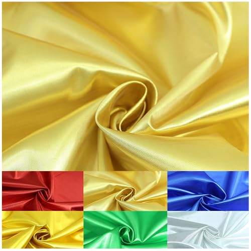 Doppelseitiger Polyesterstoff, 150 cm x 1 m, hellgoldenes Polyester, seidiger Satin-Stoff für Bühnenkostüm, Performance-Kostüm Doppelseitiger Polyesterstoff, 150 cm x 1 m, hellgoldenes Polyester, seidiger Satin-Stoff für Bühnenkostüm, Performance-Kostüm von Aoktorkit