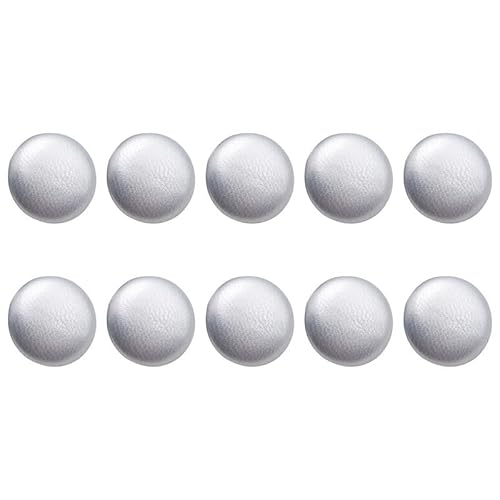 Knöpfe mit Lederbezug, rund, mit Schaft, für Kleidung, Nähen, Heimwerker, Bastelprojekte, Schwarz, 20 mm, 10 Stück von Aoktorkit