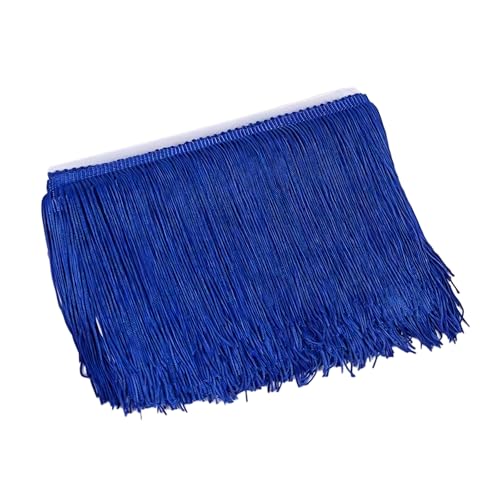 Königsblaue Fransenborte aus Polyester, Fransenborte, Spitzenband zum Nähen, Basteln, 15 cm x 10 m Königsblaue Fransenborte aus Polyester, Fransenborte, Spitzenband zum Nähen, Basteln, 15 cm x 10 m von Aoktorkit