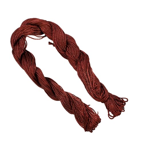 Nylon-Nähgarn, Kaffee-Nähgarn zum Nähen, Polster, 12 m, 5 Stück von Aoktorkit