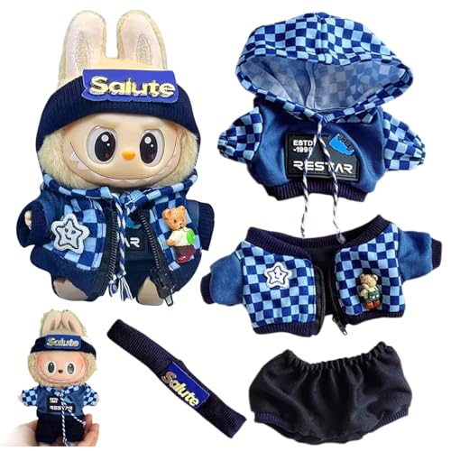 Aomantic Sarl La-bu kleidung, La-bu Kuscheltier Kleidung, La-bu Plush Pullover, La-bu Kleidung für Puppe, La-bu Puppen Pullover, La-bu Plüsch puppen Outfit, Plüsch Pullover Bekleidung, für La-bu Puppe von Aomantic Sarl