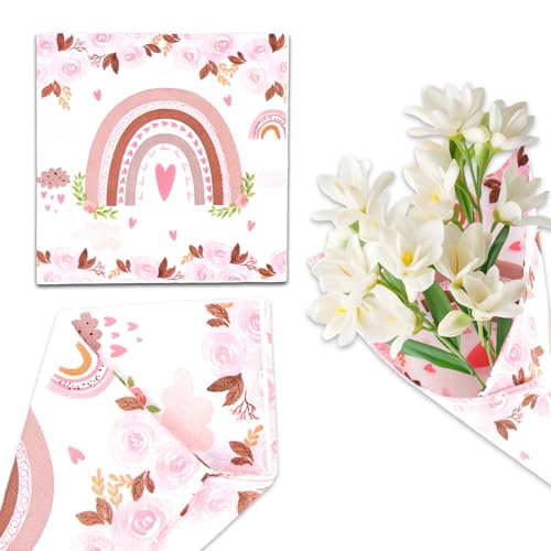 60 Pcs Regenbogen Blumen Servietten für Baby Dusche, Boho Papier Partei, Servietten für Kindergeburtstag, Tischdekoration Servietten für Mädchen Party, Servietten für Kinder Geburtstagsparty 60 Pcs Regenbogen Blumen Servietten für Baby Dusche, Boho Papier Partei, Servietten für Kindergeburtstag, Tischdekoration Servietten für Mädchen Party, Servietten für Kinder Geburtstagsparty von Aomhrek