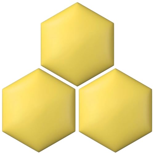Aouoeeo 3D-gepolsterte Wandpaneele, 2er-/3er-Pack, Selbstklebende, dekorative, sechseckige Antikollisions-Kopfteilpolsterung für Kinderzimmer und Wohnzimmer Aouoeeo 3D-gepolsterte Wandpaneele, 2er-/3er-Pack, Selbstklebende, dekorative, sechseckige Antikollisions-Kopfteilpolsterung für Kinderzimmer und Wohnzimmer von Aouoeeo