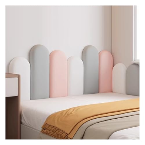 Aouoeeo Antikollisions-Kopfteil-Wandpolsterung, selbstklebend, 3D-Stoff, weiche Taschenpaneele für Schlafzimmer, Kinderzimmer, Kinderzimmer Aouoeeo Antikollisions-Kopfteil-Wandpolsterung, selbstklebend, 3D-Stoff, weiche Taschenpaneele für Schlafzimmer, Kinderzimmer, Kinderzimmer von Aouoeeo