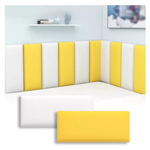 Gepolstertes Kopfteil, abziehbar und aufklebbar, Wandaufkleber, kollisionssicher, 3D-Softbag-Paneele für Schlafzimmer, Bettkopfteile, Fernsehwände Gepolstertes Kopfteil, abziehbar und aufklebbar, Wandaufkleber, kollisionssicher, 3D-Softbag-Paneele für Schlafzimmer, Bettkopfteile, Fernsehwände von Aouoeeo
