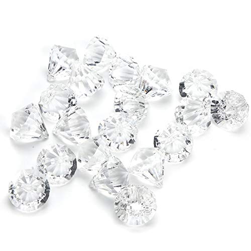 Haltbarer Kristall Anhänger Acryl Diamant Anhänger Künstlicher Diamant DIY Ornamente Geburtstag Dekoration Kronleuchter für Hauptvorhang von Aoutecen