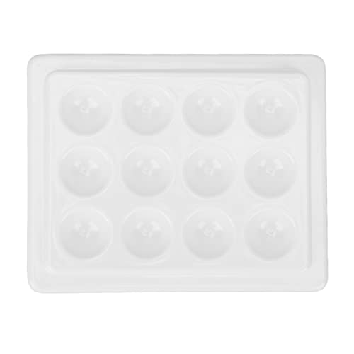 Porzellan-Farbpalette, Keramik-Farbpalette 12 Vertiefungen, praktisch für zu Hause Nagelzubehör Porzellan-Farbpalette, Keramik-Farbpalette 12 Vertiefungen, praktisch für zu Hause Nagelzubehör von Aoutecen