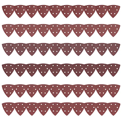 Aoyfuwell 90 Stück Dreiecksschleifpapier für Dreiecksschleifer, Klettschleifpapier, gemischte Körnung 40/80/180/240/320 – für Dreiecke der Größe 90x90x90mm Aoyfuwell 90 Stück Dreiecksschleifpapier für Dreiecksschleifer, Klettschleifpapier, gemischte Körnung 40/80/180/240/320 – für Dreiecke der Größe 90x90x90mm von Aoyfuwell