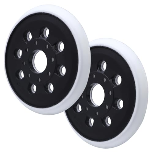 Aoyswuz 2 Stück Schleifplatte Selbstklebendes 123 mm, 8 Loch Schleifpolierscheibe für Exzenterschleifer und 125mm Selbstklebendes Schleifpapier Aoyswuz 2 Stück Schleifplatte Selbstklebendes 123 mm, 8 Loch Schleifpolierscheibe für Exzenterschleifer und 125mm Selbstklebendes Schleifpapier von Aoyswuz