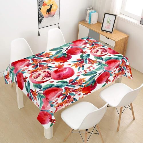 Tischdecke Abwaschbar Granatapfel Outdoor Quadratisch 90x90 cm 3D Tischdecken Rot, Tischtuch Ornamente Polyester Gartentischdecke 90 x 90 Tischwäsche Wetterfest a-2741 Tischdecke Abwaschbar Granatapfel Outdoor Quadratisch 90x90 cm 3D Tischdecken Rot, Tischtuch Ornamente Polyester Gartentischdecke 90 x 90 Tischwäsche Wetterfest a-2741 von Aozhiswe
