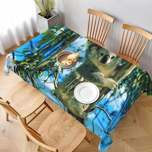 Tischdecke Abwaschbar Koala Outdoor Quadratisch 90x90 cm 3D Tischdecken Niedliche Tiere, Tischtuch Ornamente Polyester Gartentischdecke 90 x 90 Tischwäsche Wetterfest a-1281 Tischdecke Abwaschbar Koala Outdoor Quadratisch 90x90 cm 3D Tischdecken Niedliche Tiere, Tischtuch Ornamente Polyester Gartentischdecke 90 x 90 Tischwäsche Wetterfest a-1281 von Aozhiswe