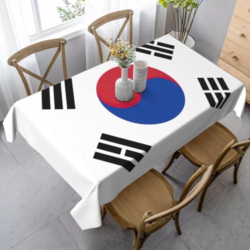 Tischdecke Abwaschbar Koreanische Flagge Rechteckig 140x280 cm 3D Tischdecken Muster, Tischtuch Ornamente Polyester Gartentischdecke 280x140 Tischwäsche Küche Party a-287 Tischdecke Abwaschbar Koreanische Flagge Rechteckig 140x280 cm 3D Tischdecken Muster, Tischtuch Ornamente Polyester Gartentischdecke 280x140 Tischwäsche Küche Party a-287 von Aozhiswe