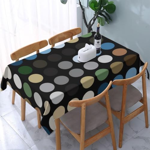 Tischdecke Abwaschbar Kreisförmige Punkte Outdoor Quadratisch 90x90 cm 3D Tischdecken Retro-Farbverlauf, Tischtuch Ornamente Polyester Gartentischdecke 90 x 90 Tischwäsche Wetterfest a-2681 Tischdecke Abwaschbar Kreisförmige Punkte Outdoor Quadratisch 90x90 cm 3D Tischdecken Retro-Farbverlauf, Tischtuch Ornamente Polyester Gartentischdecke 90 x 90 Tischwäsche Wetterfest a-2681 von Aozhiswe
