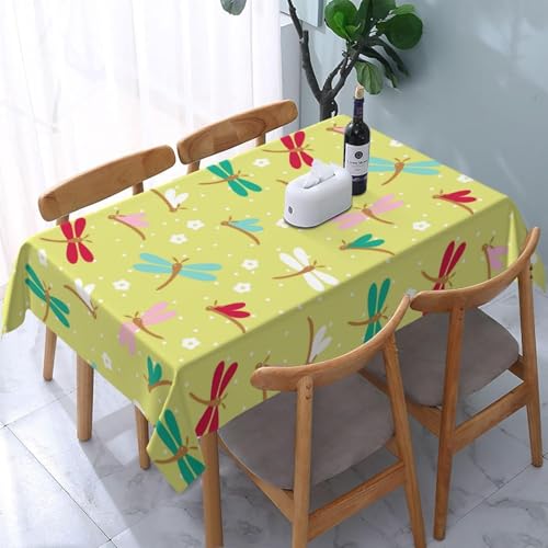 Tischdecke Abwaschbar Libelle Blume Outdoor Quadratisch 90x90 cm 3D Tischdecken Süß, Tischtuch Ornamente Polyester Gartentischdecke 90 x 90 Tischwäsche Wetterfest a-2701 Tischdecke Abwaschbar Libelle Blume Outdoor Quadratisch 90x90 cm 3D Tischdecken Süß, Tischtuch Ornamente Polyester Gartentischdecke 90 x 90 Tischwäsche Wetterfest a-2701 von Aozhiswe