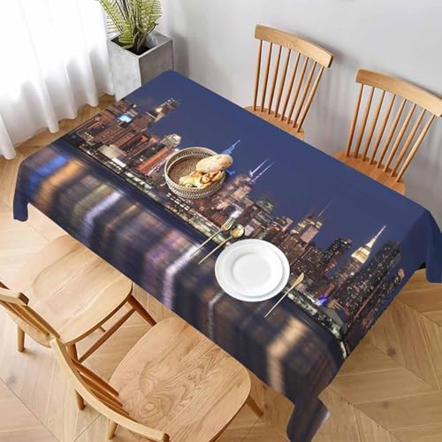 Tischdecke Abwaschbar New York Outdoor Rechteckig 140x240 cm 3D Tischdecken Neonfarbene Stadt, Tischtuch Ornamente Polyester Gartentischdecke 240x140 Tischwäsche Wetterfest a-5736 Tischdecke Abwaschbar New York Outdoor Rechteckig 140x240 cm 3D Tischdecken Neonfarbene Stadt, Tischtuch Ornamente Polyester Gartentischdecke 240x140 Tischwäsche Wetterfest a-5736 von Aozhiswe