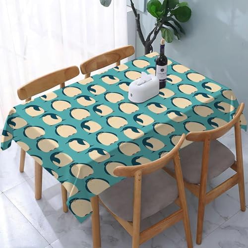 Tischdecke Abwaschbar Pinguin Outdoor Quadratisch 140x140 cm 3D Tischdecken Niedliche Cartoon-Tiere, Tischtuch Ornamente Polyester Gartentischdecke 140 x 140 Tischwäsche Wetterfest a-6844 Tischdecke Abwaschbar Pinguin Outdoor Quadratisch 140x140 cm 3D Tischdecken Niedliche Cartoon-Tiere, Tischtuch Ornamente Polyester Gartentischdecke 140 x 140 Tischwäsche Wetterfest a-6844 von Aozhiswe
