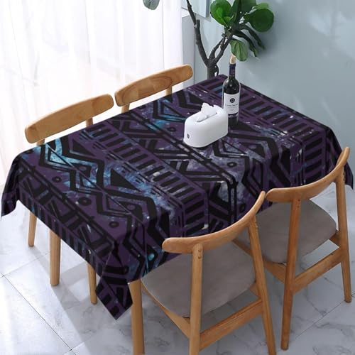 Tischdecke Abwaschbar Retro-Geometrie Outdoor Rechteckig 140x240 cm 3D Tischdecken Afrikanische Tradition, Tischtuch Ornamente Polyester Gartentischdecke 240x140 Tischwäsche Wetterfest a-5766 Tischdecke Abwaschbar Retro-Geometrie Outdoor Rechteckig 140x240 cm 3D Tischdecken Afrikanische Tradition, Tischtuch Ornamente Polyester Gartentischdecke 240x140 Tischwäsche Wetterfest a-5766 von Aozhiswe
