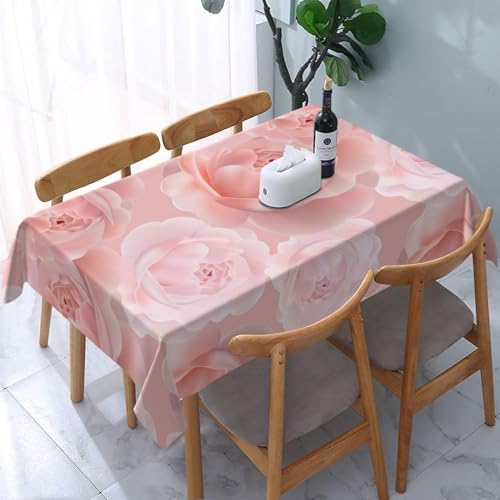 Tischdecke Abwaschbar Rosa Blumen Outdoor Quadratisch 90x90 cm 3D Tischdecken Pfingstrosen, Tischtuch Ornamente Polyester Gartentischdecke 90 x 90 Tischwäsche Wetterfest a-2521 Tischdecke Abwaschbar Rosa Blumen Outdoor Quadratisch 90x90 cm 3D Tischdecken Pfingstrosen, Tischtuch Ornamente Polyester Gartentischdecke 90 x 90 Tischwäsche Wetterfest a-2521 von Aozhiswe