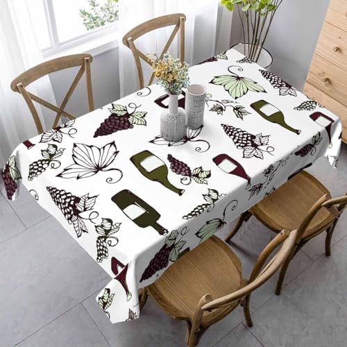 Tischdecke Abwaschbar Rotweintraube Outdoor Quadratisch 90x90 cm 3D Tischdecken Obst, Tischtuch Ornamente Polyester Gartentischdecke 90 x 90 Tischwäsche Wetterfest a-2401 Tischdecke Abwaschbar Rotweintraube Outdoor Quadratisch 90x90 cm 3D Tischdecken Obst, Tischtuch Ornamente Polyester Gartentischdecke 90 x 90 Tischwäsche Wetterfest a-2401 von Aozhiswe