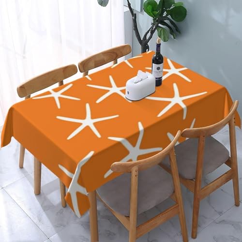 Tischdecke Abwaschbar Seestern Meer Outdoor Rechteckig 140x350 cm 3D Tischdecken Gelb, Tischtuch Ornamente Polyester Gartentischdecke 350x140 Tischwäsche Wetterfest a-5779 Tischdecke Abwaschbar Seestern Meer Outdoor Rechteckig 140x350 cm 3D Tischdecken Gelb, Tischtuch Ornamente Polyester Gartentischdecke 350x140 Tischwäsche Wetterfest a-5779 von Aozhiswe