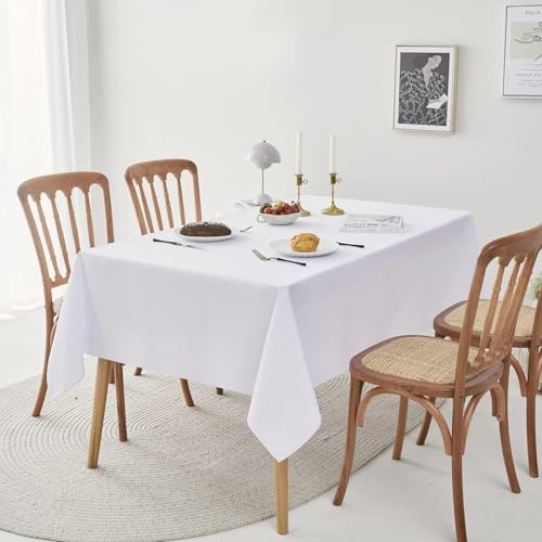 Tischdecke Abwaschbar Weiß Outdoor Quadratisch 140x140 cm 3D Tischdecken Hochzeit, Tischtuch Ornamente Polyester Gartentischdecke 140 x 140 Tischwäsche Wetterfest a-1814 Tischdecke Abwaschbar Weiß Outdoor Quadratisch 140x140 cm 3D Tischdecken Hochzeit, Tischtuch Ornamente Polyester Gartentischdecke 140 x 140 Tischwäsche Wetterfest a-1814 von Aozhiswe