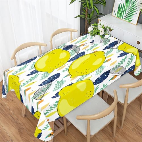 Tischdecke Abwaschbar Zitrone Quadratisch 100x100 cm 3D Tischdecken Tropische Früchte, Tischtuch Ornamente Polyester Gartentischdecke 100 x 100 Tischwäsche Küche Party a-362 Tischdecke Abwaschbar Zitrone Quadratisch 100x100 cm 3D Tischdecken Tropische Früchte, Tischtuch Ornamente Polyester Gartentischdecke 100 x 100 Tischwäsche Küche Party a-362 von Aozhiswe