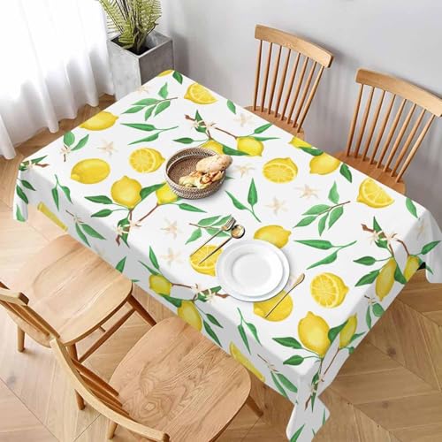 Tischdecke Abwaschbar Zitronen Outdoor Quadratisch 90x90 cm 3D Tischdecken Zitrone, Tischtuch Ornamente Polyester Gartentischdecke 90 x 90 Tischwäsche Wetterfest a-2731 Tischdecke Abwaschbar Zitronen Outdoor Quadratisch 90x90 cm 3D Tischdecken Zitrone, Tischtuch Ornamente Polyester Gartentischdecke 90 x 90 Tischwäsche Wetterfest a-2731 von Aozhiswe