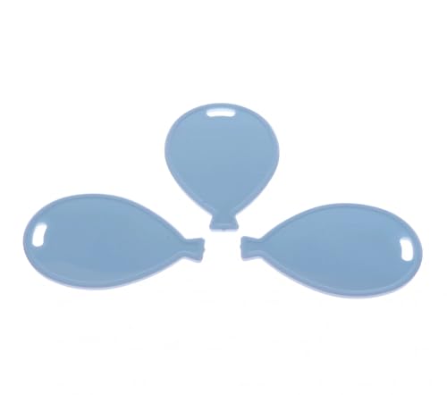 Apac Geformtes Ballongewicht (50 Stück) (Einheitsgröße) (Pastellblau) von Apac