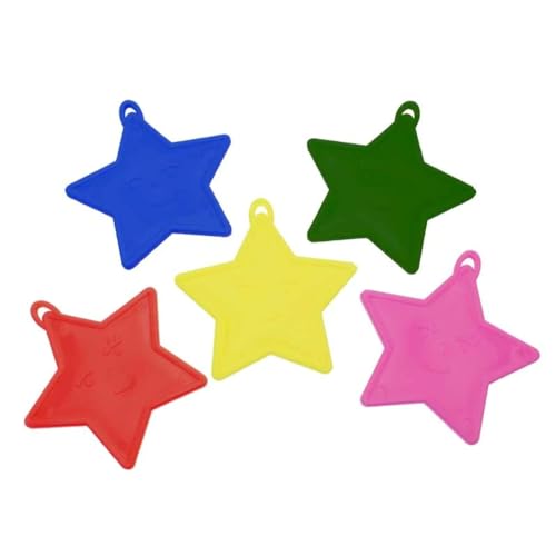Apac Primary Star Ballongewicht (50 Stück) (Einheitsgröße) (Mehrfarbig) von Apac