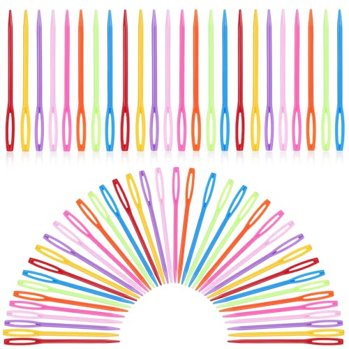 100Stück Kunststoff Nähnadeln,Webnadeln für Kinder Lang,Sticknadeln Nähnadeln mit Großem öhr Garnnadeln Kunststoff-Nadeln für Garn & Handwerk,Plastiknähnadeln zum Selbermachen DIY-Nähen Kunsthandwerk 100Stück Kunststoff Nähnadeln,Webnadeln für Kinder Lang,Sticknadeln Nähnadeln mit Großem öhr Garnnadeln Kunststoff-Nadeln für Garn & Handwerk,Plastiknähnadeln zum Selbermachen DIY-Nähen Kunsthandwerk von Apausvcm