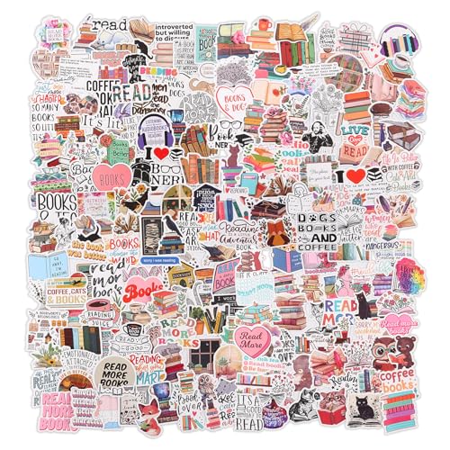 Apdvenk 200 Stück Scrapbook Stickers, Buch Lesen Vintage Aufkleber, Ästhetische Aufkleber, Read More Book Sticker, Wasserdichte Vinyl Aufkleber für Wasserflasche Laptop Tagebuch Apdvenk 200 Stück Scrapbook Stickers, Buch Lesen Vintage Aufkleber, Ästhetische Aufkleber, Read More Book Sticker, Wasserdichte Vinyl Aufkleber für Wasserflasche Laptop Tagebuch von Apdvenk