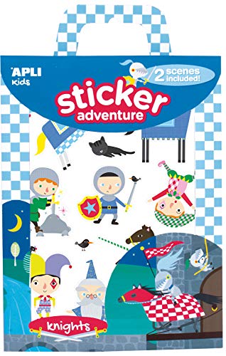 APLI Kids 16765 - Sticker Adventure Set Ritter von APLI Kids