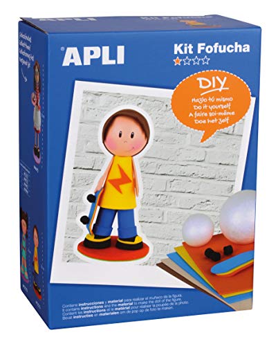 APLI apli13844 Boy Schaumstoff Puppe Kit von APLI Kids