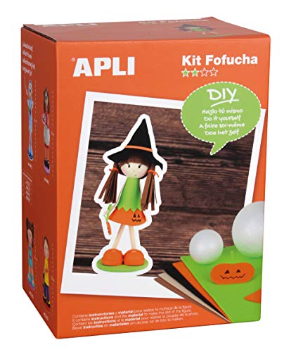 APLI apli13846 Kürbis Schaumstoff Puppe Kit von APLI Kids