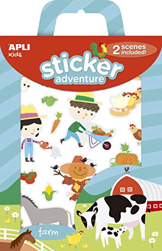 Sticker Adventure: Der Bauernhof von APLI Kids