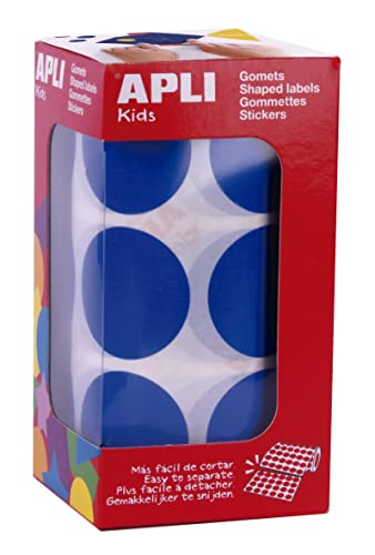 APLI Kids 17864 - Riesige runde blaue Gummibänder XL Durchmesser 33 mm von APLI Kids