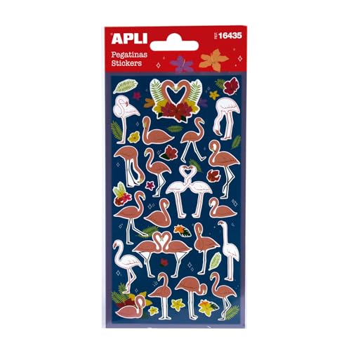 APLI Kids Flamingo Aufkleber 1 Blatt Apli von APLI Kids