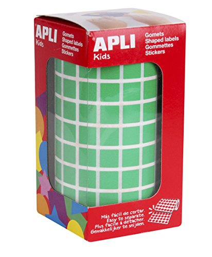 APLI Kids quadratisch - 10 mm cuadrado grün von APLI Kids