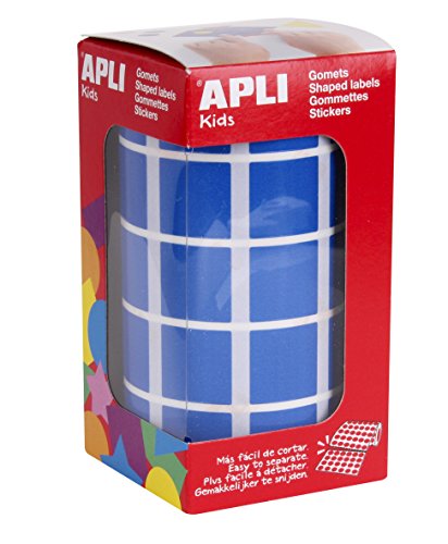 APLI Kids - Rolle mit 20,0 mm quadratischen Gummibändern, blau von APLI Kids