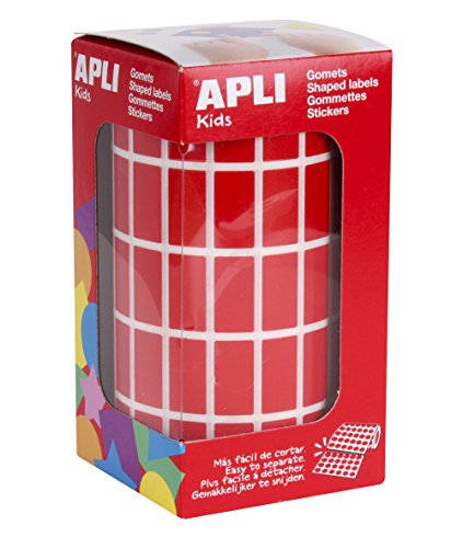 APLI Kids rechteckig - 20 x 10 mm rectángulo rot von APLI Kids