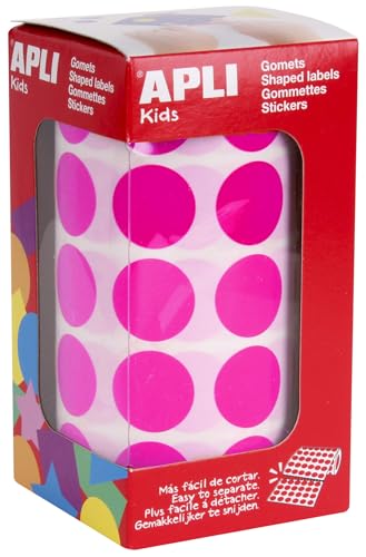 Apli Kids 16721 Rollos, rund, 20,0 mm, Fuchsia von APLI Kids