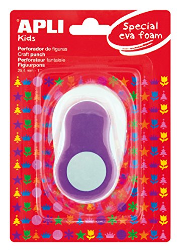 Apli kids 13301 – Spezial-Locher, Eva, rund, 25,4 mm von APLI Kids