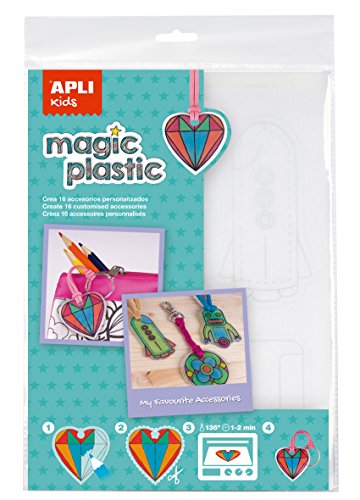 Apli Kids Magic Tasche Kunststoff transparent (15175) von APLI Kids