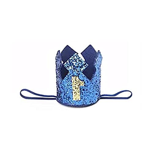 Apooke Geburtstagskrone Junge Mädchen Babyparty Dekoration kreativ schleichend Stirnband Hut Prinzessin Mädchen Regenbogen Party Banner von Apooke