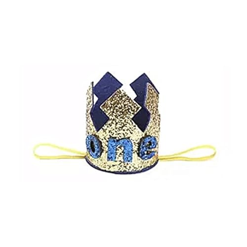 Apooke Geburtstagskrone Junge Mädchen Babyparty Dekoration kreativ schleichend Stirnband Hut Prinzessin Mädchen Regenbogen Party Banner von Apooke