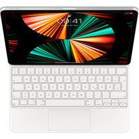 Apple Magic Keyboard Tablet-Tastatur weiß geeignet für Apple iPad Pro 12,9" 3. Gen (2018), Apple iPad Pro 12,9" 4. Gen (2020), Apple iPad Pro 12,9" 5. Gen (2021), Apple iPad Pro 12,9" 6. Gen (2022) von Apple