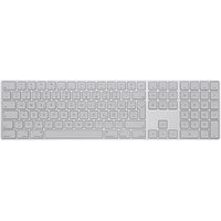 Apple Magic Keyboard mit Ziffernblock Tastatur kabellos weiß, silber von Apple