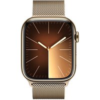 Apple Milanaise 45 mm Smartwatch-Armband gold von Apple