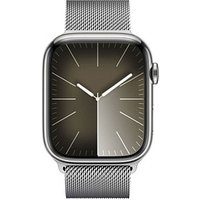 Apple Milanaise 45 mm Smartwatch-Armband silber von Apple